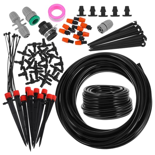 SEWOART Bewässerungsset Drip Irrigation Set Mit 16 Rohren Und 8 Öchern Bewässerungssystem Für Gartenpflanzen Pflanzenbewässerungsgeräte Sprühdü Für Gewächshäuser Effektives Tropfbewässerungssystem SEWOART Bewässerungsset Drip Irrigation Set Mit 16 Rohren Und 8 Öchern Bewässerungssystem Für Gartenpflanzen Pflanzenbewässerungsgeräte Sprühdü Für Gewächshäuser Effektives Tropfbewässerungssystem von SEWOART