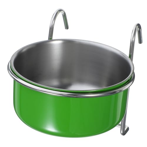 SEWOART Edelstahl Futternapf für Papageien Hängende Futter und Wasserschale für Vögel Ideal Zubehör für Wellensittiche und Käfigvögel Rostfrei und Langlebig SEWOART Edelstahl Futternapf für Papageien Hängende Futter und Wasserschale für Vögel Ideal Zubehör für Wellensittiche und Käfigvögel Rostfrei und Langlebig von SEWOART