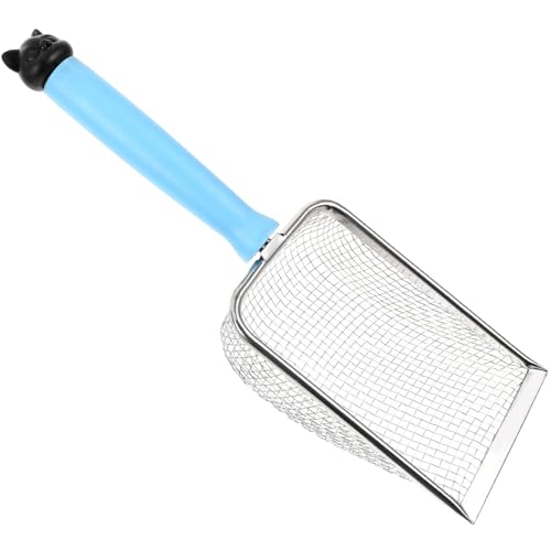 SEWOART Edelstahl Katzenstreu Schaufel Robuste Katzenstreu Scoop Mit Handgriff Perfekt Für Die Einfache Entsorgung Von Katzenstreu Maschen Ideal Für Mehrkatzenhaushalte SEWOART Edelstahl Katzenstreu Schaufel Robuste Katzenstreu Scoop Mit Handgriff Perfekt Für Die Einfache Entsorgung Von Katzenstreu Maschen Ideal Für Mehrkatzenhaushalte von SEWOART