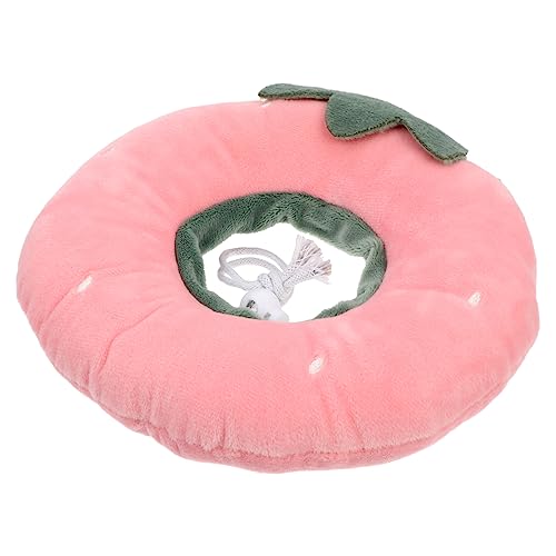 SEWOART Elisabeth Kreis Krapfen Name Nach Nacken Zapfen Körperpflege Haustier Kragen Schild Erholung Katzenhalsbänder Katze Kratzfestes Katzenhalsband Rosa Plüsch von SEWOART