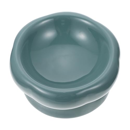 SEWOART Erhöhte Katzenfutter Und Wasserschale Aus Keramik Dekorative Haustierschale Ergonomisches Design Für Gesunde Fütterung Katzen Und Kleine von SEWOART