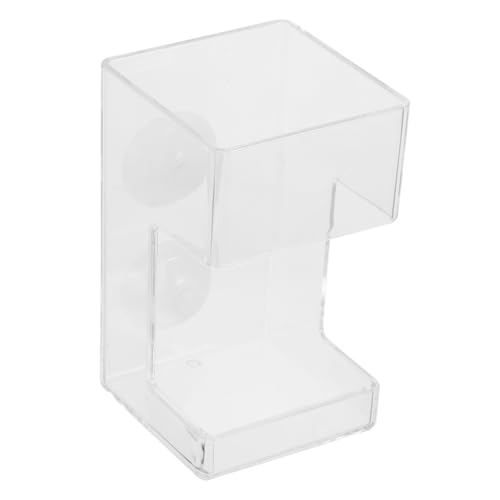 SEWOART Aquarium Futterschale Mit Saugnapf Transparente Tasse Für Garnelen Futter Klarer Fisch Futterbehälter Aquarien Zubehör SEWOART Aquarium Futterschale Mit Saugnapf Transparente Tasse Für Garnelen Futter Klarer Fisch Futterbehälter Aquarien Zubehör von SEWOART