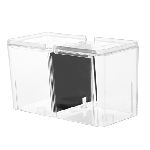 SEWOART Fischzuchtbox mit Doppelter Isolationskammer Sauerstoffreicher Belüftung Transparentem Behälter für Betta und Kleine Fische Schutz und Brutfreundlich Installieren von SEWOART