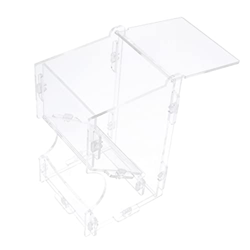 SEWOART Futterautomat Für Hamster Spender Gerät Hamsterfutter Automatisch Hund Rennmauswasser Mit Ständer Tiere Produkt Pet Feeder Zuckerbeutel Cat Food -lagerbehälter Transparent Acryl SEWOART Futterautomat Für Hamster Spender Gerät Hamsterfutter Automatisch Hund Rennmauswasser Mit Ständer Tiere Produkt Pet Feeder Zuckerbeutel Cat Food -lagerbehälter Transparent Acryl von SEWOART
