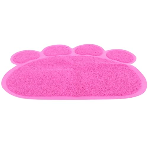 SEWOART Futtermatte Für Katzenklo Katzenstreufänger rutschfeste Untermatte Leicht Zu Reinigende Katzentoilettenmatte Strapazierfähig Aus PVC SEWOART Futtermatte Für Katzenklo Katzenstreufänger rutschfeste Untermatte Leicht Zu Reinigende Katzentoilettenmatte Strapazierfähig Aus PVC von SEWOART