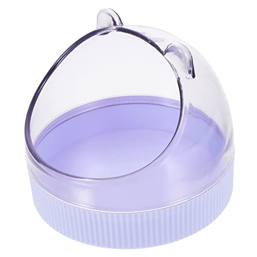 SEWOART Futternapf aus Acryl für Hamster Glatte Oberfläche Schüssel für Meerschweinchen Kleintiere sicheres Kaninchen-/Eichhörnchen-Zubehör kompaktes Design Violett SEWOART Futternapf aus Acryl für Hamster Glatte Oberfläche Schüssel für Meerschweinchen Kleintiere sicheres Kaninchen-/Eichhörnchen-Zubehör kompaktes Design Violett von SEWOART