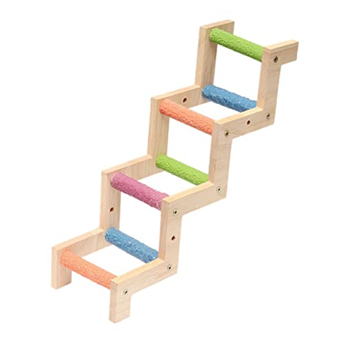 SEWOART Papagei Leiter Spielzeug Pet Store Vogel Ausbildung Leiter Vogel Schleifen Leiter Vogel Käfig Zubehör von SEWOART
