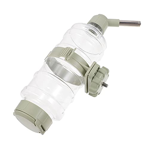 SEWOART 1pc Wasserspender Haustier Wasser Feeder Botel 473ml Hängende Wasserflasche Auslaufsicherer Haustier Wasser Trinknapf Für Katzen Hunde Grün SEWOART 1pc Wasserspender Haustier Wasser Feeder Botel 473ml Hängende Wasserflasche Auslaufsicherer Haustier Wasser Trinknapf Für Katzen Hunde Grün von SEWOART