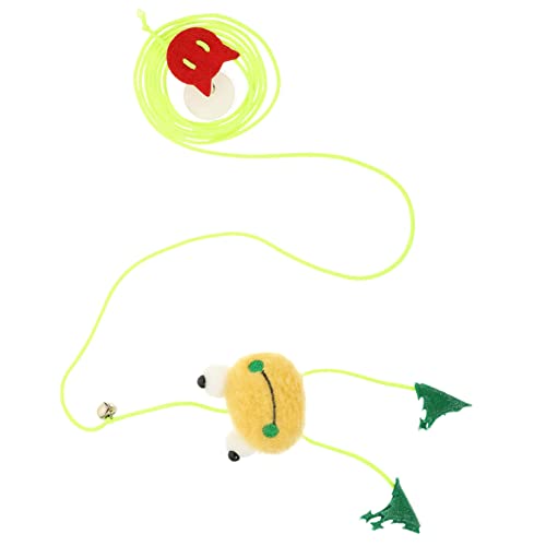 SEWOART Hängendes Katzenspielzeug, Einziehbares Katzenspielzeug, Cartoon-kätzchen, Katzenminze-Spielzeug SEWOART Hängendes Katzenspielzeug, Einziehbares Katzenspielzeug, Cartoon-kätzchen, Katzenminze-Spielzeug von SEWOART