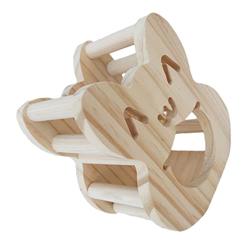 SEWOART Heu Feeder Holz Rack Pet Feeder Lebensmittel Krippe Tiere von SEWOART