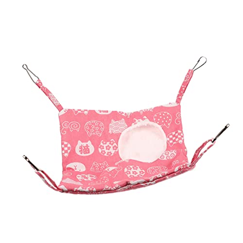 SEWOART Hamster-hängematte Für Käfig Warmes Meerschweinchenbett Hängendes Chinchillabett Waschbare Hamsterzubehör SEWOART Hamster-hängematte Für Käfig Warmes Meerschweinchenbett Hängendes Chinchillabett Waschbare Hamsterzubehör von SEWOART