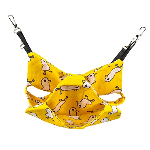 SEWOART Hängematte Für Hamster Chinchilla Nest Bequem Doppelseitig Schlafsack Für Tiere Warm Gemütlich SEWOART Hängematte Für Hamster Chinchilla Nest Bequem Doppelseitig Schlafsack Für Tiere Warm Gemütlich von SEWOART
