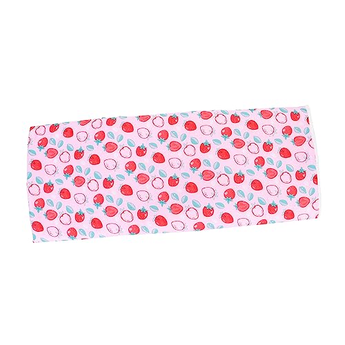 SEWOART Hamster-Katzen-Tunnel Meerschweinchen Röhre Meerschweinchen Und Hamsterspielzeug Klein Meerschweinchen-versteck-Tunnel Pelziges Haustierbett Ausgestopfter Hamster Plüsch Rosa von SEWOART
