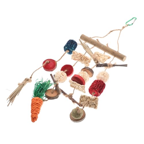 SEWOART Chinchilla-Spielzeug Hölzernes Kauspielzeug Beißstab Für Hamster Interestantes Kleintier-Spielzeug Zur Zähnepflege Und Beschäftigung SEWOART Chinchilla-Spielzeug Hölzernes Kauspielzeug Beißstab Für Hamster Interestantes Kleintier-Spielzeug Zur Zähnepflege Und Beschäftigung von SEWOART