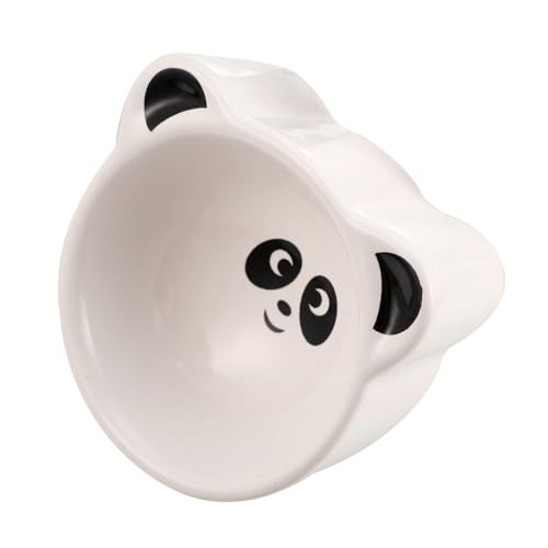 SEWOART Futternapf für Haustiere mit Panda-Cartoon- für Hamster Futternapf aus Keramik Bissschutz kippsicher und leicht zu reinigen SEWOART Futternapf für Haustiere mit Panda-Cartoon- für Hamster Futternapf aus Keramik Bissschutz kippsicher und leicht zu reinigen von SEWOART