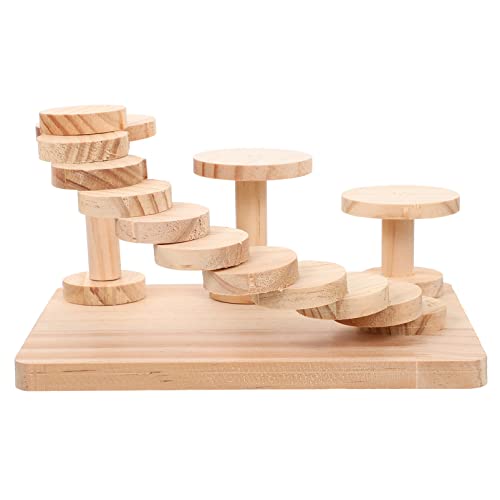 SEWOART Hamster-Kletterleiter Hamster hamsterspielzeug holzspielsachen holzleiter holzspielzeug klein Brücke hamsterkäfig Meerschweinchenleiter Hamsterplattform hölzern Khaki SEWOART Hamster-Kletterleiter Hamster hamsterspielzeug holzspielsachen holzleiter holzspielzeug klein Brücke hamsterkäfig Meerschweinchenleiter Hamsterplattform hölzern Khaki von SEWOART