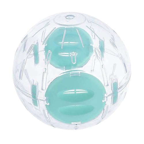 SEWOART Hamster Laufball Chinchilla-Gymnastikball Hamsterröhren Haustier Hamster-laufball Hamster-übungsbälle Käfighamster Groß Hamsterlaufspielzeug Hamsterräder Drinnen Klein Blue Plastik von SEWOART