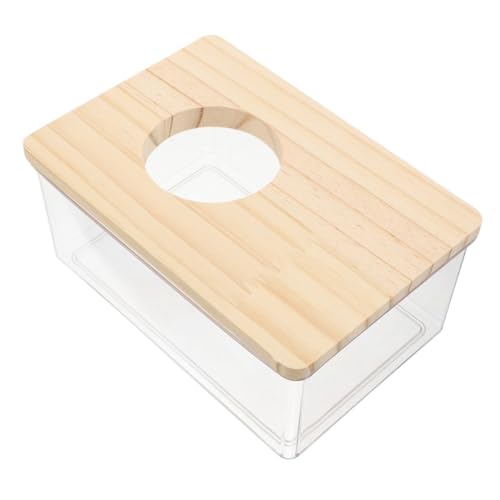 SEWOART Hamster Sand Bath Box Transparent Rechteckige Sandbadwanne Geschlossene Struktur Gegen Sandstreu Für Hamster Gerbil Und Kleine Tiere Für Sauberes Baden Zuhause SEWOART Hamster Sand Bath Box Transparent Rechteckige Sandbadwanne Geschlossene Struktur Gegen Sandstreu Für Hamster Gerbil Und Kleine Tiere Für Sauberes Baden Zuhause von SEWOART