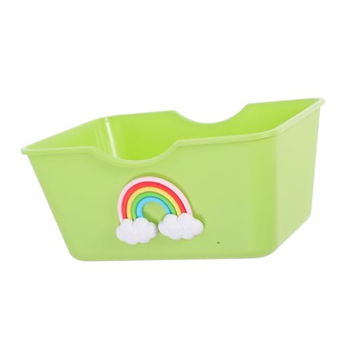 SEWOART Hamster Toilette Rennmaus Toilette Rennmaus-badewanne Hamsterwanne Rennmaus-badeschale Kleiner Haustierkäfig Kleine Katzentoilette Hamsterversteck Hamsterhaus Light Green Abs SEWOART Hamster Toilette Rennmaus Toilette Rennmaus-badewanne Hamsterwanne Rennmaus-badeschale Kleiner Haustierkäfig Kleine Katzentoilette Hamsterversteck Hamsterhaus Light Green Abs von SEWOART