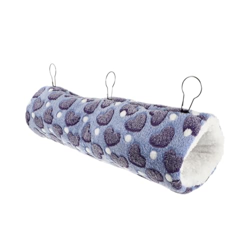 SEWOART Hängende Hamster-hängematte Plüsch-Hamster-Tunnel Entzückende Chinchilla-hängematte Chinchilla-zubehör Für Käfig von SEWOART