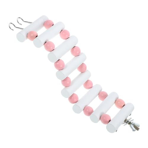 SEWOART Holzleiter Für Hamster Kletterspielzeug Hamsterbrücke Hängebrücke Für Kleintiere Käfigzubehör Rattenleiter Chinchillaleiter SEWOART Holzleiter Für Hamster Kletterspielzeug Hamsterbrücke Hängebrücke Für Kleintiere Käfigzubehör Rattenleiter Chinchillaleiter von SEWOART