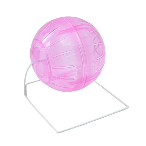 SEWOART Hamster-laufball Mini Haustiere Klein Hamsterlaufspielzeug Meerschweinchen Laufen Hamsterspielzeugball Chinchilla Um Mit Laufball Für Hamster Rosa von SEWOART