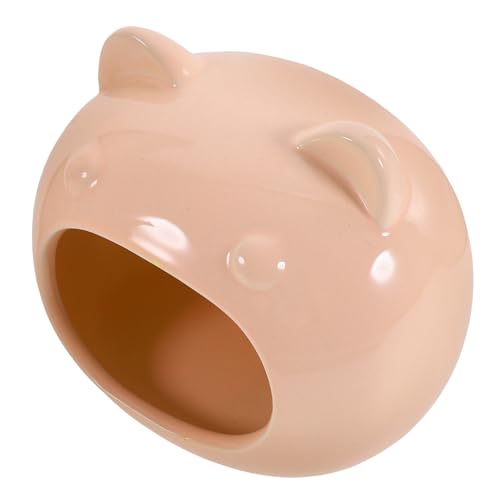 SEWOART Hamster Hideout Keramisches Haus Für Kleine Haustiere Adorable Und Gemütlicher Rückzugsort Für Hamster Und Degus Leicht Zu Reinigen Und Langlebig Für Innenbereiche von SEWOART