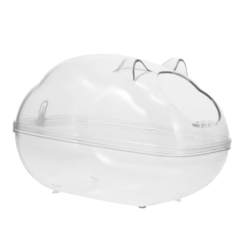 SEWOART Transparentes Hamsterbadewanne Haustier-badewanne Hamster Spielzeug Badesand Für Hamster Robust Und Widerstandsfähig von SEWOART