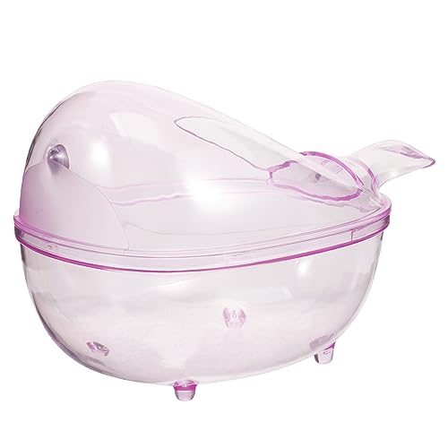 SEWOART Toilette Hamster Badezimmer Sandbad Schüssel Kompakte langlebige Hamster Katzentoilette SEWOART Toilette Hamster Badezimmer Sandbad Schüssel Kompakte langlebige Hamster Katzentoilette von SEWOART