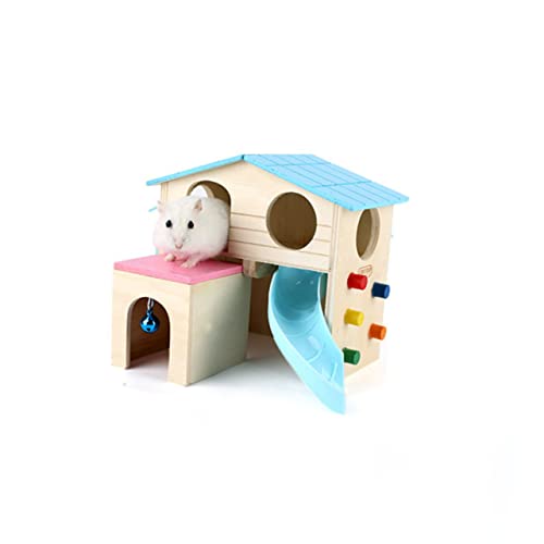 SEWOART Hamsterhütte Aus Holz Hamsterspielzeug Versteck Hamsterspielzeug Hamster Spielplattform Versteck Für Hamster Hamsterversteck Chinchilla Meerschweinchen Zubehör Rampe SEWOART Hamsterhütte Aus Holz Hamsterspielzeug Versteck Hamsterspielzeug Hamster Spielplattform Versteck Für Hamster Hamsterversteck Chinchilla Meerschweinchen Zubehör Rampe von SEWOART