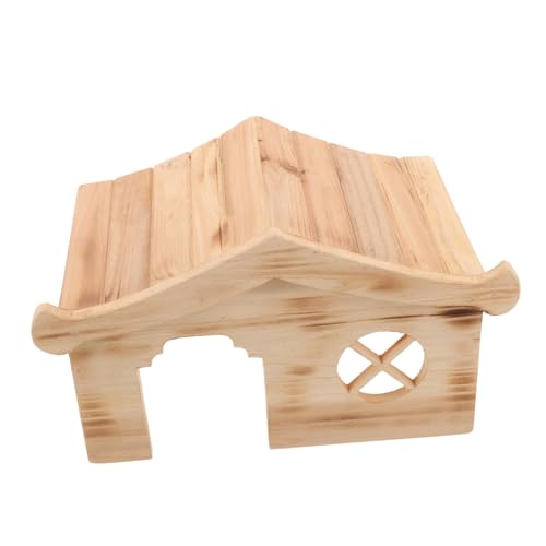 SEWOART Holzhütte Für Kleintiere Schlafhaus Aus Holz Versteck Für Hamster Rattenhaus Kleintierhaus Naturmaterial Bequemer Schlafplatz Für Meerschweinchen Und Hamster SEWOART Holzhütte Für Kleintiere Schlafhaus Aus Holz Versteck Für Hamster Rattenhaus Kleintierhaus Naturmaterial Bequemer Schlafplatz Für Meerschweinchen Und Hamster von SEWOART