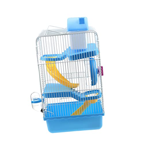 SEWOART Hamsterkäfig Villenkäfig für kleine Haustiere Hamster käfig Hamster cage Hamsterhaus Haustierkäfig Blue SEWOART Hamsterkäfig Villenkäfig für kleine Haustiere Hamster käfig Hamster cage Hamsterhaus Haustierkäfig Blue von SEWOART
