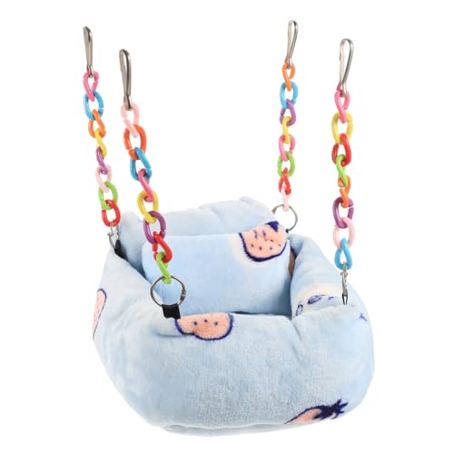 SEWOART Hängematte Für Kleintiere Hamsterbett Atmungsaktiv Chinchilla-ruhebett Bequeme Hängematte Für Haustierkäfig Einfach Zu Befestigen SEWOART Hängematte Für Kleintiere Hamsterbett Atmungsaktiv Chinchilla-ruhebett Bequeme Hängematte Für Haustierkäfig Einfach Zu Befestigen von SEWOART