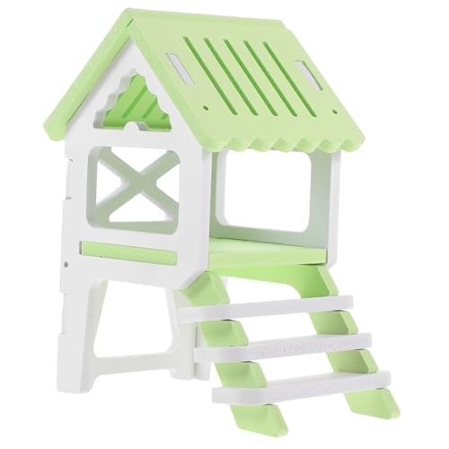 SEWOART Spielzeughaus Mit Leiter Und Dachboden Für Kleine Haustiere Hamster Meerschweinchen Chinchillas Und Eichhörnchen Versteck Und Spielbereich SEWOART Spielzeughaus Mit Leiter Und Dachboden Für Kleine Haustiere Hamster Meerschweinchen Chinchillas Und Eichhörnchen Versteck Und Spielbereich von SEWOART