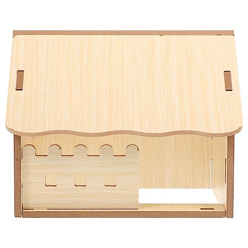 SEWOART Meerschweinchen Haus Aus Holz Meerschweinchen Spielzeug Versteck Hamster Haus Schlafplatz Käfigdekor Für Kleintiere Naturmaterial Versteckplatz SEWOART Meerschweinchen Haus Aus Holz Meerschweinchen Spielzeug Versteck Hamster Haus Schlafplatz Käfigdekor Für Kleintiere Naturmaterial Versteckplatz von SEWOART