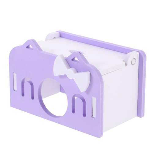 SEWOART Kleintierbetten Aus PVC Mit Hamsterhaus Schlafnest Für Hamsterhäuser Robustes Versteck Für Kleintierekäfig von SEWOART