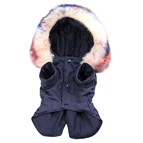 SEWOART Warme Baumwolle Hund Hoodie Winter Kleidung Für Welpen Mit Kapuze Bequem Tragen von SEWOART