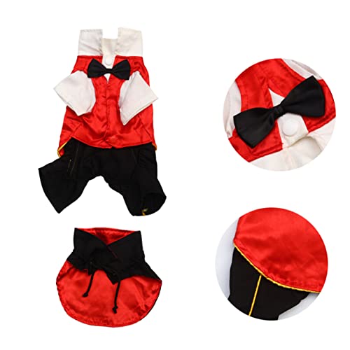 SEWOART Halloween Haustier Dekoration Ausgefallene Hundekleidung Blutsauger-Design Für Haustierzubehör Modisches Outfit Für Hunde von SEWOART