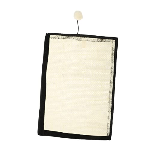 SEWOART Haustier Katze Kratzbrett Kätzchenkratzer Haustier Spielzeug Kratzbaum Für Katzen Tragbares Kratzkissen Für Katzen Katzenkratzer Für Teppiche Kratzendes Katzenspielzeug Weiß Sisal SEWOART Haustier Katze Kratzbrett Kätzchenkratzer Haustier Spielzeug Kratzbaum Für Katzen Tragbares Kratzkissen Für Katzen Katzenkratzer Für Teppiche Kratzendes Katzenspielzeug Weiß Sisal von SEWOART