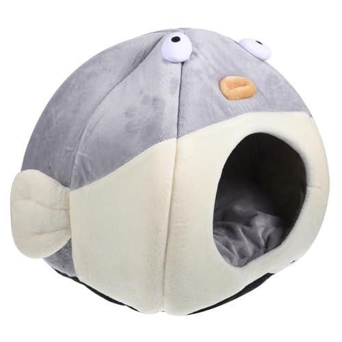 SEWOART Haustier Katzenstreu pet Bed petbett Haustiermatte Haustierwärmer cat Tent Katzenhausbett Katzentür Katzenhöhle Hundebetten warmes Haustiernest Komfortables Katzenhaus PP Baumwolle von SEWOART