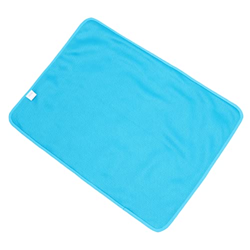 SEWOART Kühlkissen für Haustiere Hundebett Matte aus Eisseide waschbar Kühlmatte für Hunde und Katzen Blau M SEWOART Kühlkissen für Haustiere Hundebett Matte aus Eisseide waschbar Kühlmatte für Hunde und Katzen Blau M von SEWOART