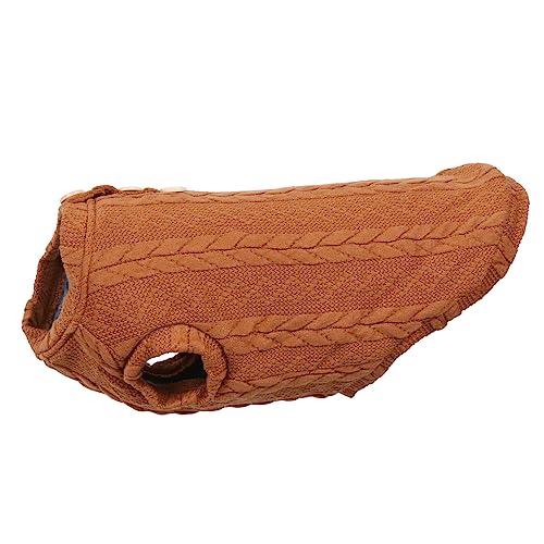 SEWOART Warme Strickpullover Hundekleidung Für Hunde Winterkleidung Haustierbedarf Aus Material von SEWOART