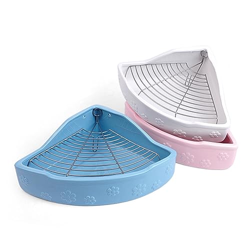 SEWOART Meerschweinchen-Toilette Haustierbedarf Keramik Kaninchen-Töpfchen Anti-Kipp-Funktion Tablett Haustier-Reinigungstoilette Rosa SEWOART Meerschweinchen-Toilette Haustierbedarf Keramik Kaninchen-Töpfchen Anti-Kipp-Funktion Tablett Haustier-Reinigungstoilette Rosa von SEWOART