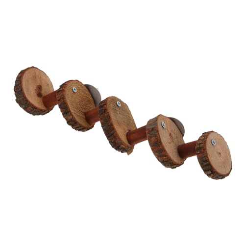 SEWOART Holzleiterspielzeug für Hamster Papageien Vögel Kletter- und Trainingsleiter Papageien-Trittleiter sicheres Haustier-Spielspielzeug SEWOART Holzleiterspielzeug für Hamster Papageien Vögel Kletter- und Trainingsleiter Papageien-Trittleiter sicheres Haustier-Spielspielzeug von SEWOART