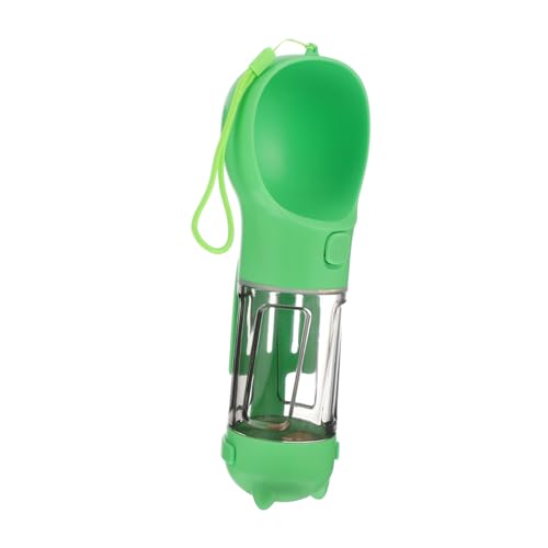 SEWOART 300 Ml Haustierflasche Hunde-Wasser Und Futterflasche Mit Beutelhalter Outdoor-tränke Passt in Rucksack von SEWOART