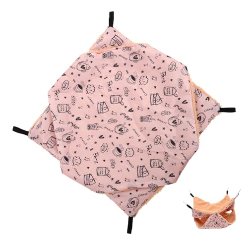 SEWOART Elegante Meerschweinchen Bett Chinchilla Hängematte Hamster Nest Bequem Warm Für von SEWOART