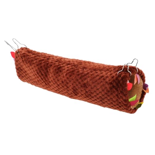 SEWOART Ferret Hängematte Tunnel Für Hamster Doppelter Schlafsack Und Versteck Für Zuckerglider Chinchillas Und Andere Kleine Haustiere Warm Und Gemütlich Sicherem Material von SEWOART