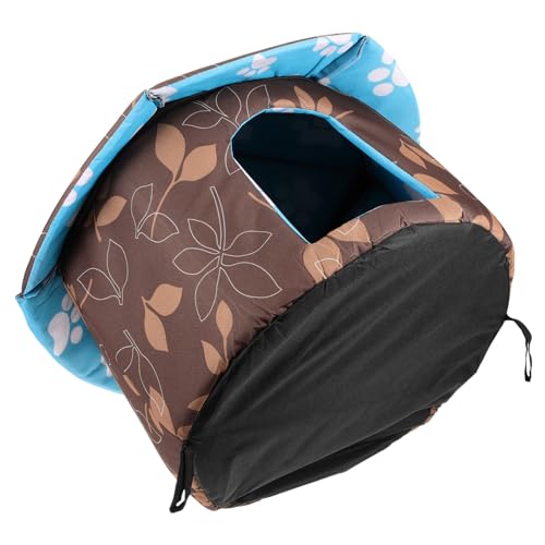 SEWOART Annahme von Stoff Schwamm Material leichtes Katzennest warmes Haustier Bett wasserdicht Outdoor Katzenhaus für wetterfest SEWOART Annahme von Stoff Schwamm Material leichtes Katzennest warmes Haustier Bett wasserdicht Outdoor Katzenhaus für wetterfest von SEWOART