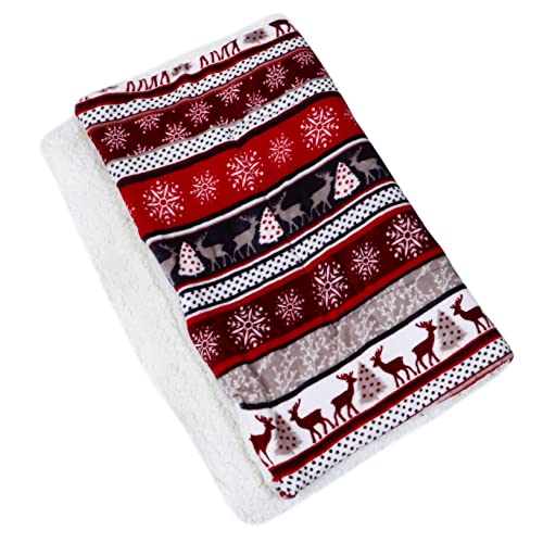 SEWOART Weihnachtsdecke Für Hunde Große Haustierbettmatte Flanell-hundekissen Maschinenwaschbar Bequem Und Warm SEWOART Weihnachtsdecke Für Hunde Große Haustierbettmatte Flanell-hundekissen Maschinenwaschbar Bequem Und Warm von SEWOART