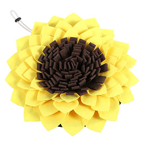 SEWOART Haustierfuttermatte Schnüffelmatte Für Hunde Hunde Schnüffelmatte Haustierdecke Schnüffelmatten Für Welpen Langsam Snack-fütterungsmatte Plüsch Schnuppern S Für Polyester Yellow SEWOART Haustierfuttermatte Schnüffelmatte Für Hunde Hunde Schnüffelmatte Haustierdecke Schnüffelmatten Für Welpen Langsam Snack-fütterungsmatte Plüsch Schnuppern S Für Polyester Yellow von SEWOART